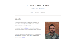 Desktop Screenshot of johnnybontemps.com